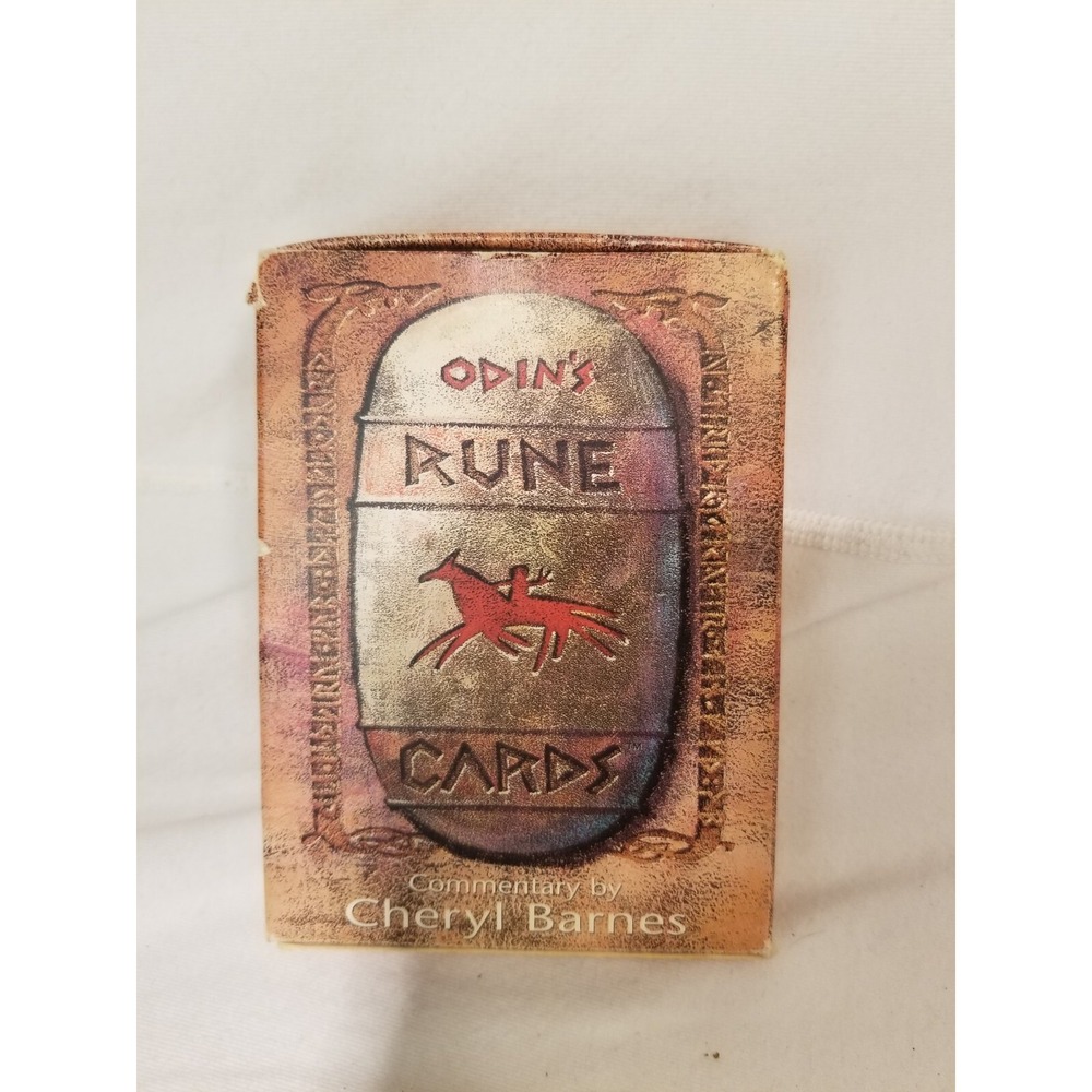 ODIN'S RUNE CARDS By Cheryl Barnes 24 Card Set 1995 Complete